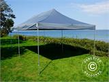 Vouwtent/Easy up tent FleXtents Xtreme 50 4x8m Grijs, inkl.6 Zijwanden