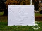 Pop up gazebo FleXtents® Xtreme 50 Exhibition w/sidewalls, 3x3 m, White, Flame Retardant Pop up gazebo FleXtents® Xtreme 50 Exhibition w/sidewalls, 3x3 m, White, Flame Retardant