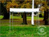 Pop up gazebo FleXtents® Xtreme 50 Exhibition w/sidewalls, 3x3 m, White, Flame Retardant