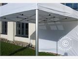 Pop up gazebo FleXtents PRO 3x3 m White, Flame retardant, incl. 4 sidewalls Pop up gazebo FleXtents PRO 3x3 m White, Flame retardant, incl. 4 sidewalls