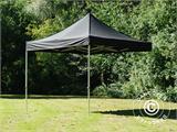 Pop up gazebo FleXtents PRO 3x3 m Black, Flame retardant