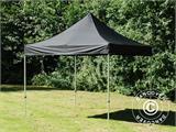 Gazebo pieghevole FleXtents PRO 3x3m Nero, Ignifugo