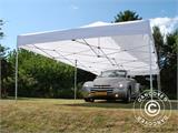 Faltzelt FleXtents PRO 4x8m Weiß, Flammenhemmend