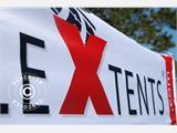 Pop up gazebo FleXtents PRO with full digital print, 4x4 m, incl. 4 sidewalls