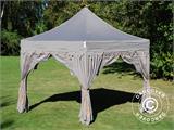 Pop up gazebo FleXtents PRO "Raj" 3x3 m Latte/Orange Pop up gazebo FleXtents PRO "Raj" 3x3 m Latte/Orange