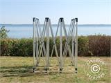 Aluminium frame for pop up gazebo FleXtents PRO 4x6 m, 8 legs, 40 mm