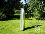 Aluminium frame for pop up gazebo FleXtents PRO 4x6 m, 8 legs, 40 mm