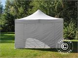 Vouwtent/Easy up tent FleXtents PRO 4x6m Wit, inkl. 8 Zijwanden