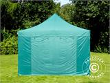 Carpa plegable FleXtents PRO 4x6m Verde, Incl. 8 lados Carpa plegable FleXtents PRO 4x6m Verde, Incl. 8 lados