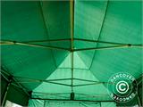 Tente pliante FleXtents PRO 4x6m Vert, avec 8 cotés