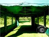 Tente pliante FleXtents Xtreme 50 4x6m Vert, avec 8 cotés