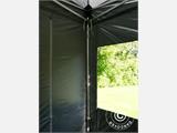 Tente pliante FleXtents PRO 4x6m Gris, avec 8 cotés