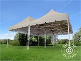 Pop up gazebo FleXtents PRO Peak Pagoda 6x6 m, Latte ONLY 1 PCS. LEFT Pop up gazebo FleXtents PRO Peak Pagoda 6x6 m, Latte ONLY 1 PCS. LEFT