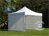 Vouwtent/Easy up tent FleXtents Xtreme 50 4x4m Wit, inkl. 4 Zijwanden