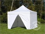 Tenda Dobrável FleXtents Xtreme 50 4x4m Branco, incl. 4 paredes laterais