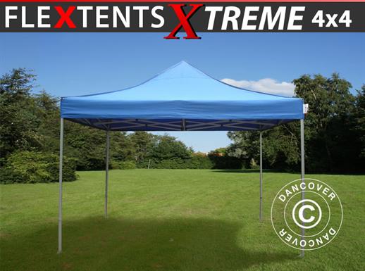 Saliekamā nojume FleXtents Xtreme 50 4x4m Zils