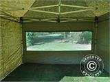 Gazebo pieghevole FleXtents Xtreme 50 4x4m Camouflage, inclusi 4 fianchi