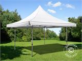 Vouwtent/Easy up tent FleXtents Pagoda Xtreme 50 3x3m / (4x4m) Wit