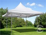 Prekybinė palapinė FleXtents Pagoda Xtreme 50 4x4m / (5x5m) Balta