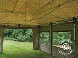 Gazebo pieghevole FleXtents Xtreme 50 4x6m Camouflage, inclusi 8 fianchi