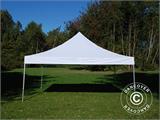 Vouwtent/Easy up tent FleXtents Xtreme 50 5x5m Wit, inkl. 4 Zijwanden