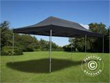 Tente Pliante FleXtents Xtreme 50 4x8m Noir, avec 6 cotés