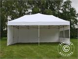 Pop up gazebo FleXtents Xtreme 50 6x6 m White, incl. 8 sidewalls