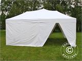Tente pliante FleXtents Xtreme 50 6x6m Blanc, avec 8 cotés Tente pliante FleXtents Xtreme 50 6x6m Blanc, avec 8 cotés