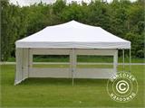 Gazebo pieghevole FleXtents Xtreme 50 6x6m Bianco, inclusi 8 fianchi