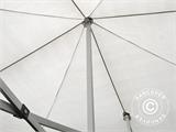 Gazebo pieghevole FleXtents Xtreme 50 6x6m Bianco, inclusi 8 fianchi