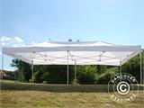 Faltzelt FleXtents Xtreme 60 4x8m Weiß, mit 6 Seitenwänden