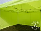 Quick-up telt FleXtents Xtreme 50 4x4m Neongul/grønn, inkl. 4 sider