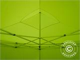 Gazebo pieghevole FleXtents Xtreme 50 4x4m Giallo Fluo/verde, inclusi 4 fianchi