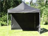 Pop up gazebo FleXtents PRO 2.5x2.5 m Black, incl. 4 sidewalls Pop up gazebo FleXtents PRO 2.5x2.5 m Black, incl. 4 sidewalls