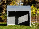 Tente pliante FleXtents PRO Trapezo 2x3m Gris, avec 4 cotés