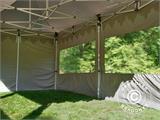 Carpa plegable FleXtents PRO "Morocco" 3x6m Latte, incl. 6 lados