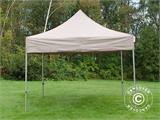 Carpa plegable FleXtents PRO 3x3m Latte