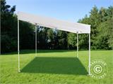 Tente pliante FleXtents PRO Trapezo 3x3m Blanc, avec 4 cotés