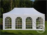 Pop up gazebo FleXtents PRO Vintage Style 3x6 m White, incl. 6 sidewalls Pop up gazebo FleXtents PRO Vintage Style 3x6 m White, incl. 6 sidewalls
