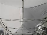 Vouwtent/Easy up tent FleXtents PRO Vintage Style 3x6m Wit, inkl. 6 Zijwanden