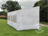 Pop up gazebo FleXtents PRO Trapezo 3x6 m White, incl. 4 sidewalls