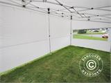 Pop up gazebo FleXtents PRO Trapezo 3x6 m White, incl. 4 sidewalls