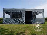 Faltzelt FleXtents PRO Trapezo 3x6m Grau, mit 4 Seitenwänden Faltzelt FleXtents PRO Trapezo 3x6m Grau, mit 4 Seitenwänden