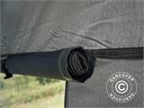 Faltzelt FleXtents PRO Trapezo 3x6m Grau, mit 4 Seitenwänden Faltzelt FleXtents PRO Trapezo 3x6m Grau, mit 4 Seitenwänden