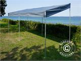 Pop up gazebo FleXtents PRO Trapezo 3x6 m Grey, incl. 4 sidewalls