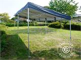 Tente pliante FleXtents PRO Trapezo 3x6m Gris, avec 4 cotés