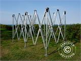 Faltzelt FleXtents PRO Trapezo 3x6m Grau, mit 4 Seitenwänden Faltzelt FleXtents PRO Trapezo 3x6m Grau, mit 4 Seitenwänden