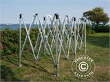 Faltzelt FleXtents PRO Trapezo 3x6m Grau, mit 4 Seitenwänden Faltzelt FleXtents PRO Trapezo 3x6m Grau, mit 4 Seitenwänden