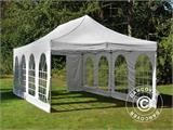 Namiot Ekspresowy FleXtents PRO Vintage Style 4x8m Biały, mq 6 ściany boczne