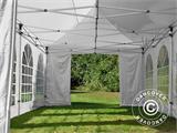 Faltzelt FleXtents Xtreme 50 Vintage Style 4x8m Weiß, mit 6 Seitenwänden